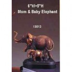 Elephant Mom & Baby